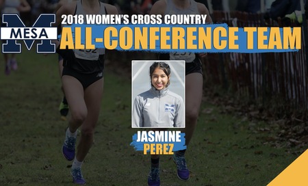 Jasmine Perez named to PCAC All Conference Team