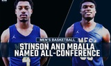 Stinson and Mballa Named All-Conference