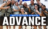 Mesa Advance, Defeat West LA College 50-43