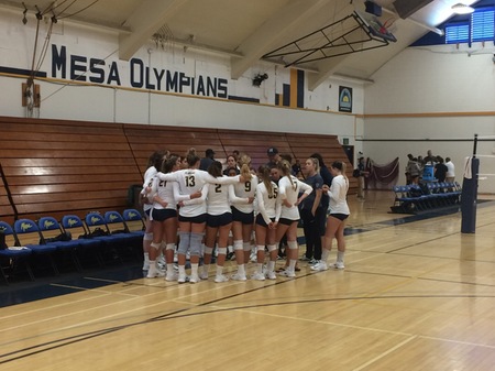 SD Mesa Women's Volleyball Ranked 20th in State