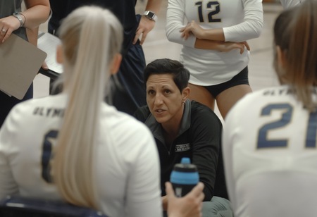 Kim Lester honored by the American Volleyball Coaches Association