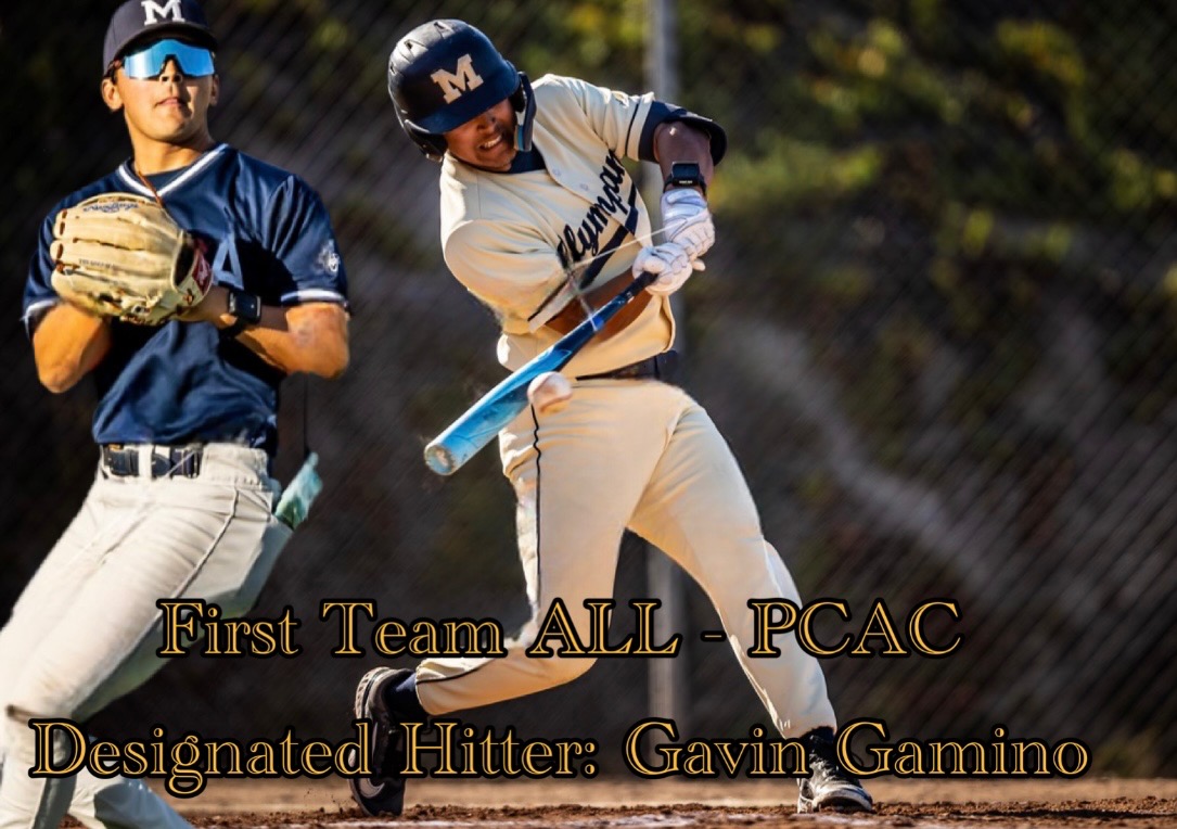 Gavin Gamino has earned a spot on the 2025 Pacific Coast Athletic Conference (PCAC) Baseball All-Conference First-Team.